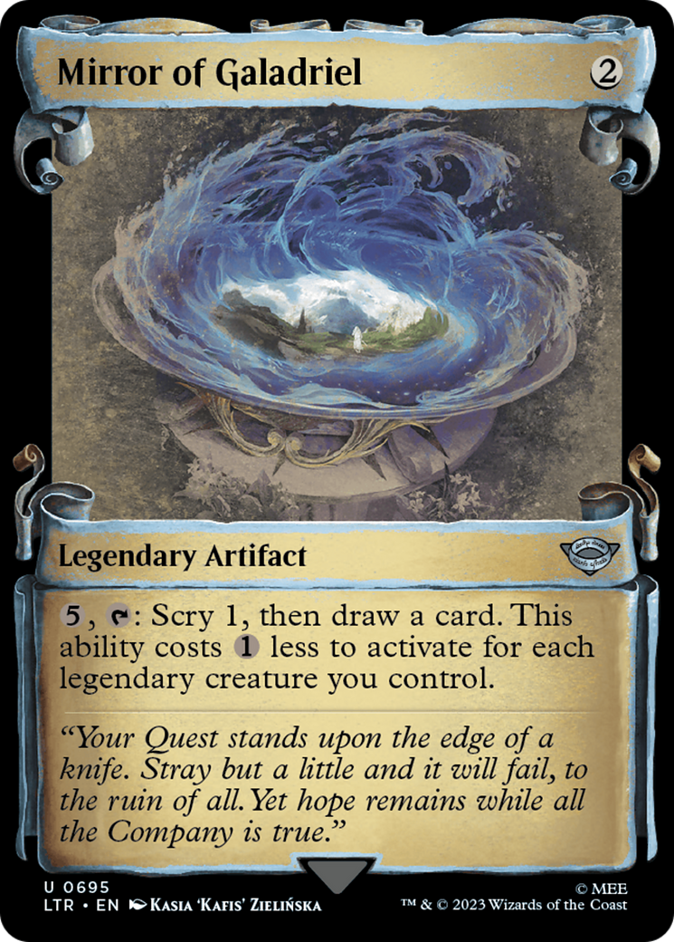 Mirror of Galadriel [The Lord of the Rings: Tales of Middle-Earth Showcase Scrolls] | Jomio and Rueliete's Cards and Comics