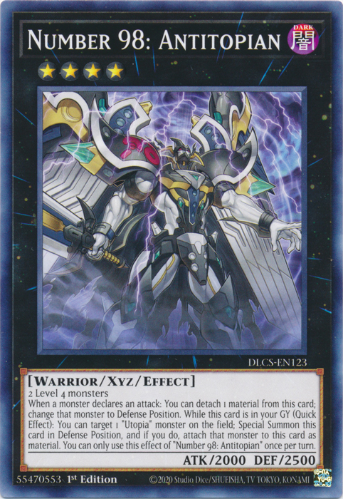 Number 98: Antitopian [DLCS-EN123] Common | Jomio and Rueliete's Cards and Comics