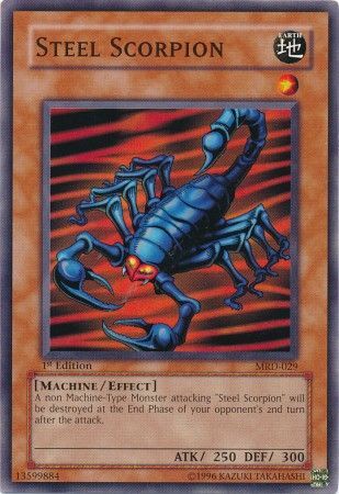 Steel Scorpion [MRD-029] Common | Jomio and Rueliete's Cards and Comics