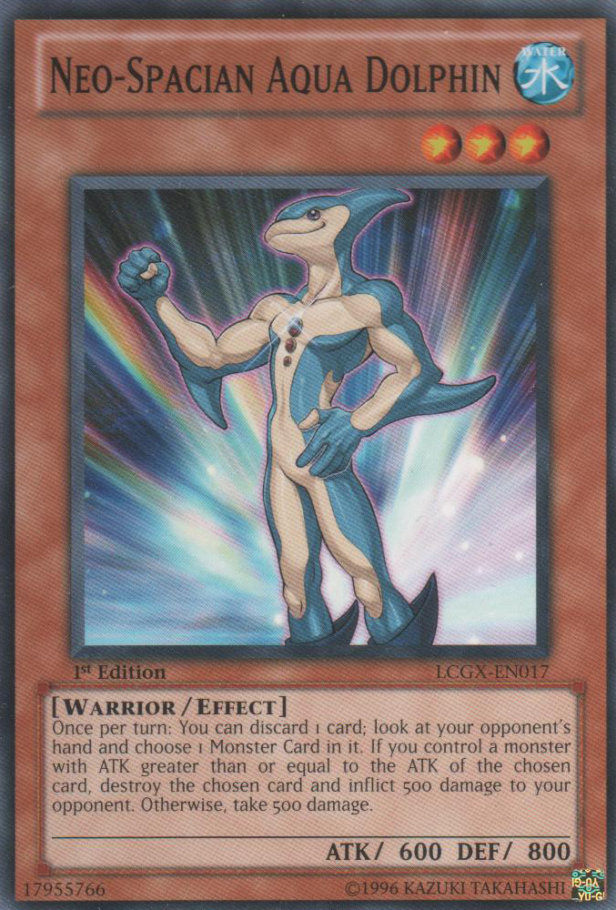 Neo-Spacian Aqua Dolphin [LCGX-EN017] Common | Jomio and Rueliete's Cards and Comics