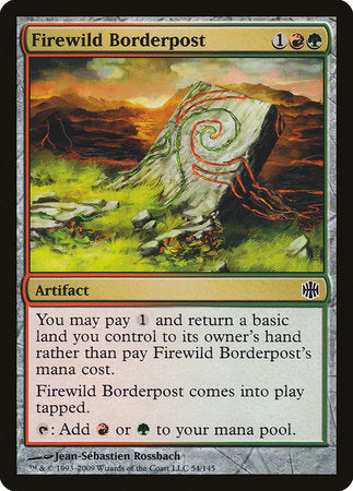 Firewild Borderpost [Alara Reborn] | Jomio and Rueliete's Cards and Comics