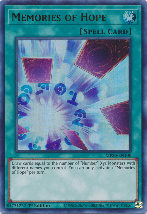 Memories of Hope [MP20-EN100] Ultra Rare | Jomio and Rueliete's Cards and Comics