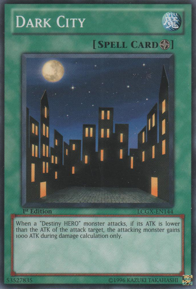 Dark City [LCGX-EN144] Common | Jomio and Rueliete's Cards and Comics