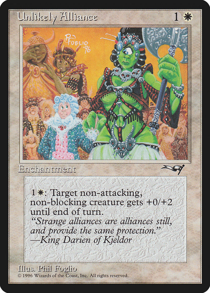 Unlikely Alliance [Alliances] | Jomio and Rueliete's Cards and Comics