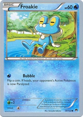 Froakie (38/122) (Ninja Blitz - Cody Walinski) [World Championships 2016] | Jomio and Rueliete's Cards and Comics