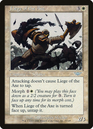 Liege of the Axe [Legions] | Jomio and Rueliete's Cards and Comics