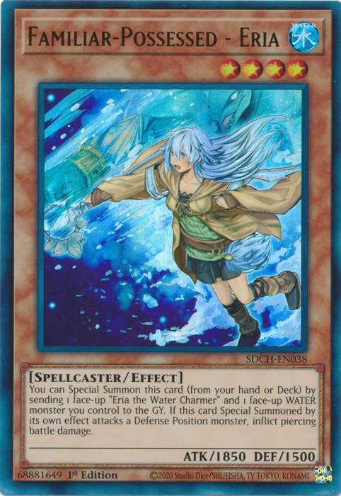 Familiar-Possessed - Eria (Alternate Art) [SDCH-EN038] Ultra Rare | Jomio and Rueliete's Cards and Comics
