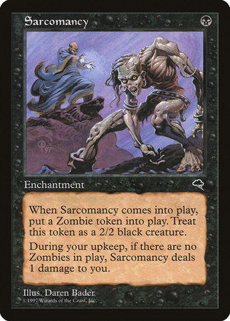 Sarcomancy [Tempest] | Jomio and Rueliete's Cards and Comics