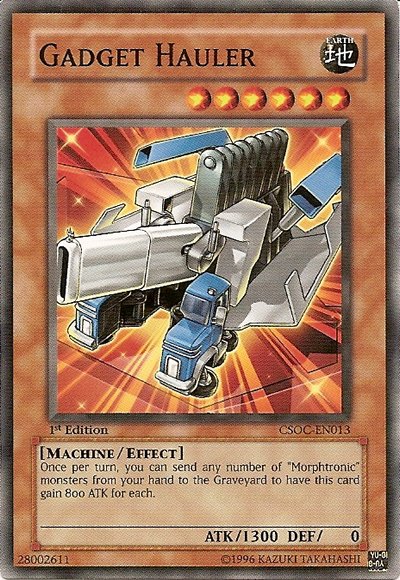 Gadget Hauler [CSOC-EN013] Common | Jomio and Rueliete's Cards and Comics