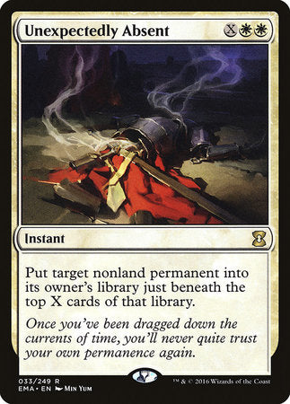 Unexpectedly Absent [Eternal Masters] | Jomio and Rueliete's Cards and Comics