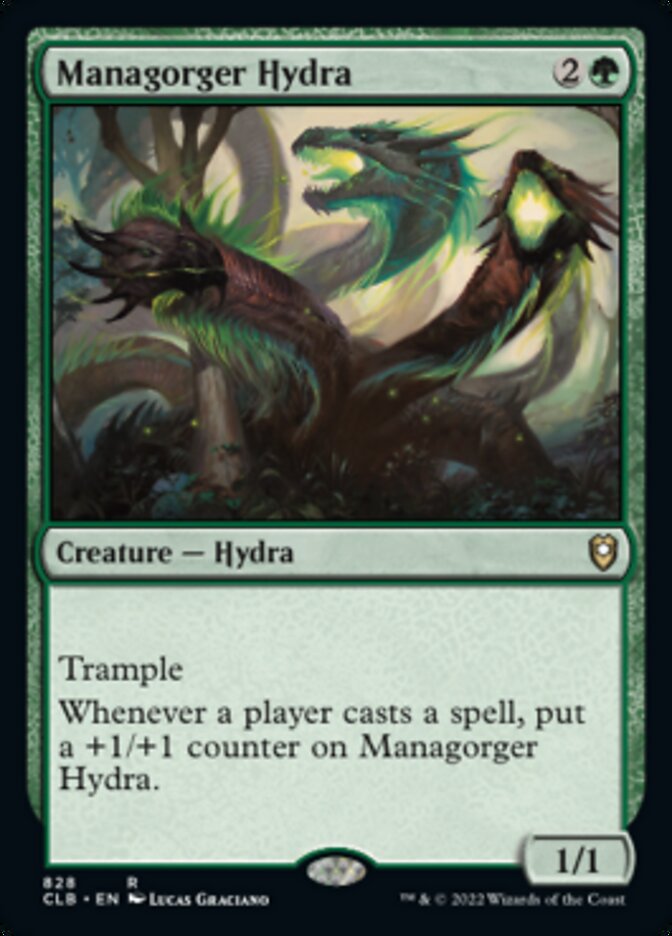 Managorger Hydra [Commander Legends: Battle for Baldur's Gate] | Jomio and Rueliete's Cards and Comics