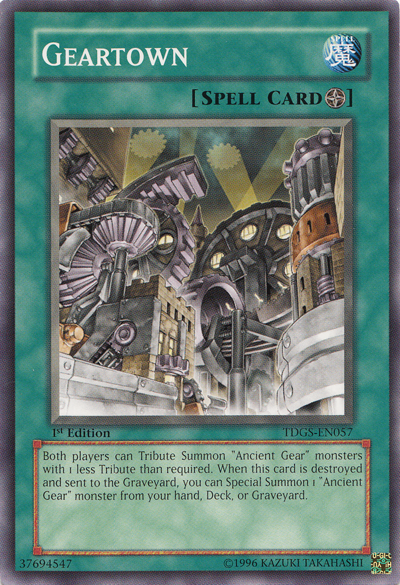 Geartown [TDGS-EN057] Common | Jomio and Rueliete's Cards and Comics