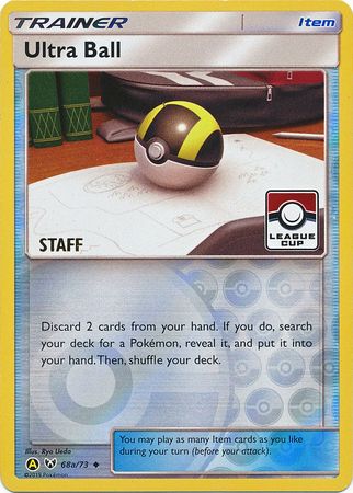 Ultra Ball (68a/73) (League Promo Staff) [Sun & Moon: Shining Legends] | Jomio and Rueliete's Cards and Comics
