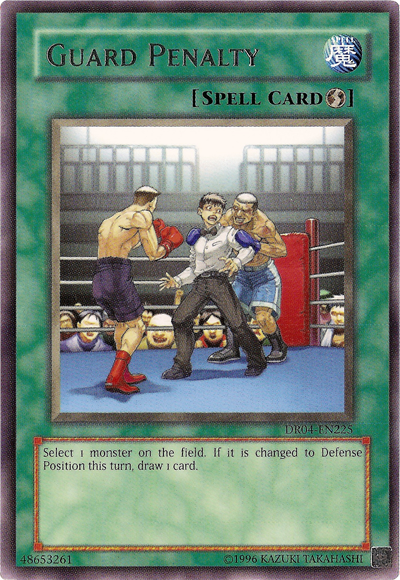 Guard Penalty [DR04-EN225] Rare | Jomio and Rueliete's Cards and Comics