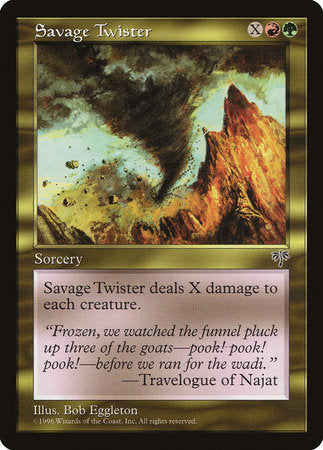 Savage Twister [Mirage] | Jomio and Rueliete's Cards and Comics