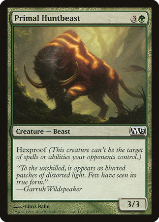 Primal Huntbeast [Magic 2013] | Jomio and Rueliete's Cards and Comics