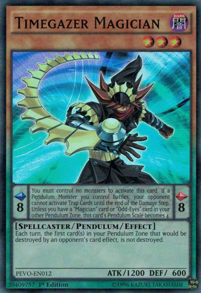Timegazer Magician [PEVO-EN012] Super Rare | Jomio and Rueliete's Cards and Comics