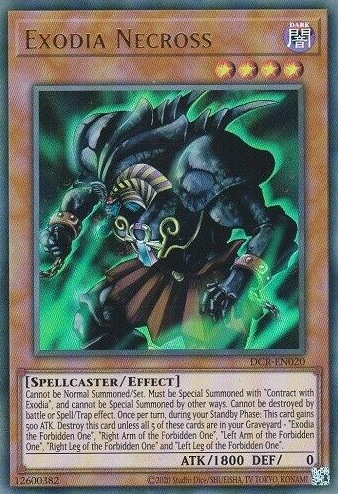 Exodia Necross (25th Anniversary) [DCR-EN020] Ultra Rare | Jomio and Rueliete's Cards and Comics
