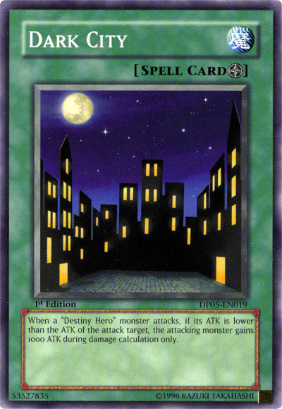 Dark City [DP05-EN019] Common | Jomio and Rueliete's Cards and Comics