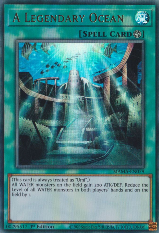 A Legendary Ocean [MAMA-EN079] Ultra Rare | Jomio and Rueliete's Cards and Comics