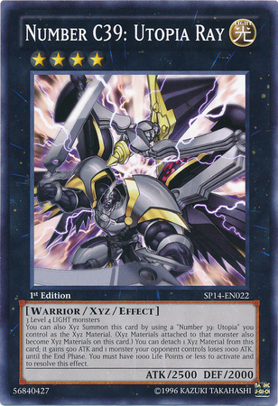 Number C39: Utopia Ray [SP14-EN022] Common | Jomio and Rueliete's Cards and Comics