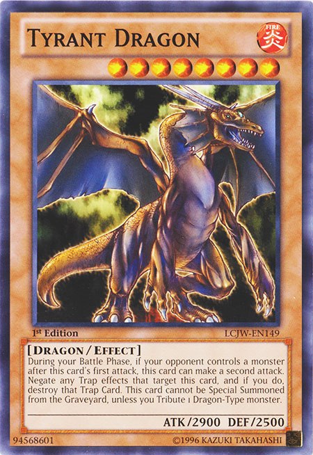 Tyrant Dragon [LCJW-EN149] Common | Jomio and Rueliete's Cards and Comics