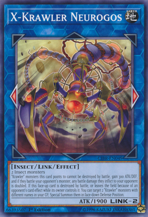 X-Krawler Neurogos [CIBR-EN049] Common | Jomio and Rueliete's Cards and Comics