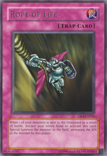 Rope of Life [DR1-EN054] Rare | Jomio and Rueliete's Cards and Comics