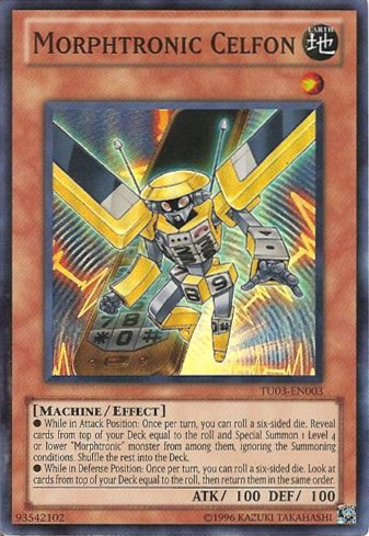 Morphtronic Celfon [TU03-EN003] Super Rare | Jomio and Rueliete's Cards and Comics