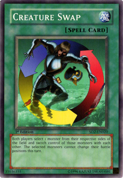 Creature Swap [SD2-EN020] Common | Jomio and Rueliete's Cards and Comics