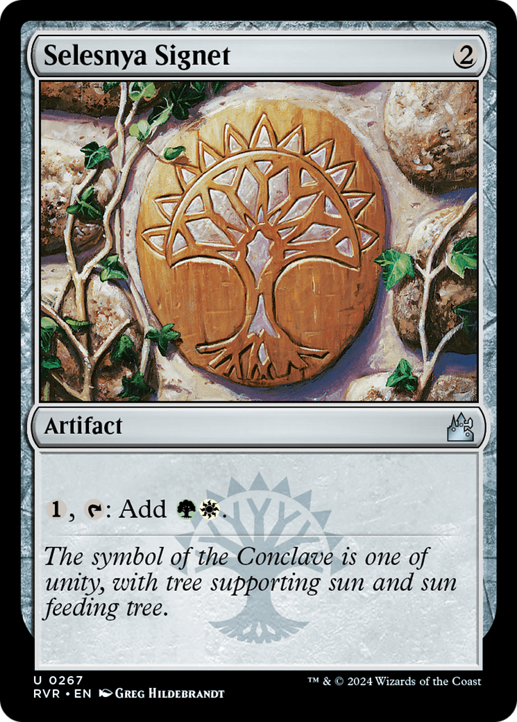 Selesnya Signet [Ravnica Remastered] | Jomio and Rueliete's Cards and Comics