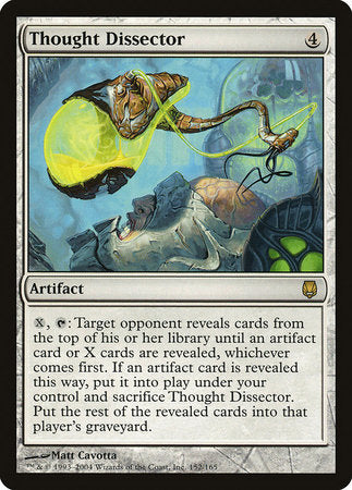 Thought Dissector [Darksteel] | Jomio and Rueliete's Cards and Comics
