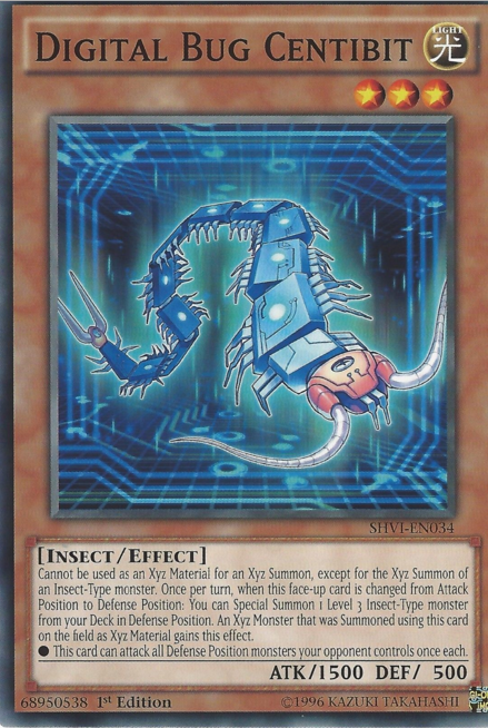 Digital Bug Centibit [SHVI-EN034] Common | Jomio and Rueliete's Cards and Comics