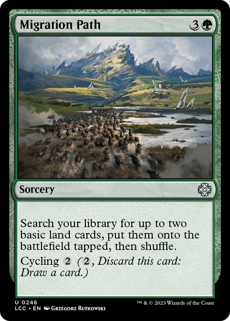 Migration Path [The Lost Caverns of Ixalan Commander] | Jomio and Rueliete's Cards and Comics