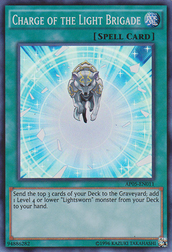 Charge of the Light Brigade [AP05-EN011] Super Rare | Jomio and Rueliete's Cards and Comics