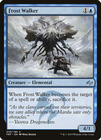 Frost Walker [Fate Reforged] | Jomio and Rueliete's Cards and Comics