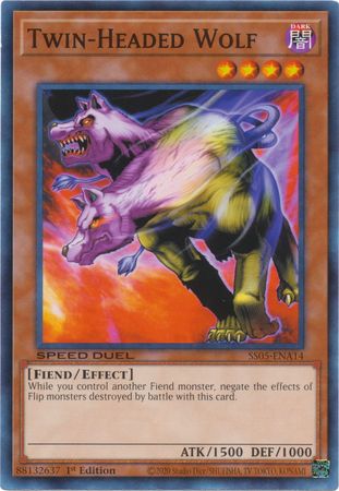 Twin-Headed Wolf [SS05-ENA14] Common | Jomio and Rueliete's Cards and Comics