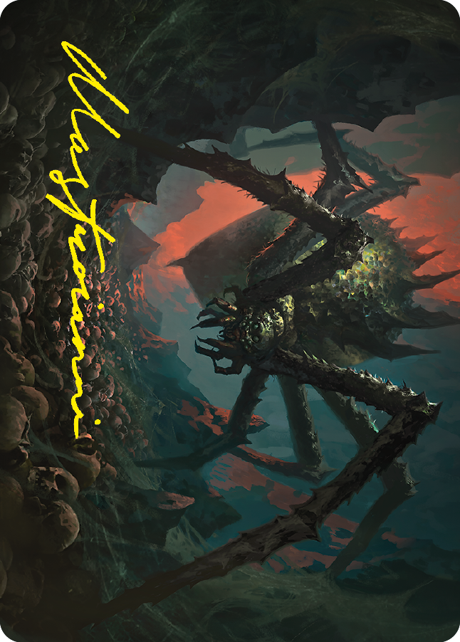 Shelob, Child of Ungoliant Art Card (Gold-Stamped Signature) [The Lord of the Rings: Tales of Middle-earth Art Series] | Jomio and Rueliete's Cards and Comics
