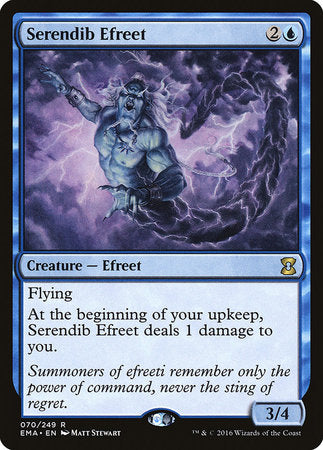 Serendib Efreet [Eternal Masters] | Jomio and Rueliete's Cards and Comics