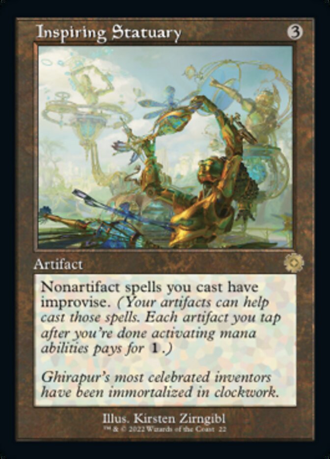 Inspiring Statuary (Retro) [The Brothers' War Retro Artifacts] | Jomio and Rueliete's Cards and Comics