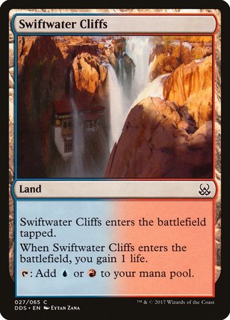 Swiftwater Cliffs [Duel Decks: Mind vs. Might] | Jomio and Rueliete's Cards and Comics