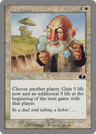 Double Dip [Unglued] | Jomio and Rueliete's Cards and Comics