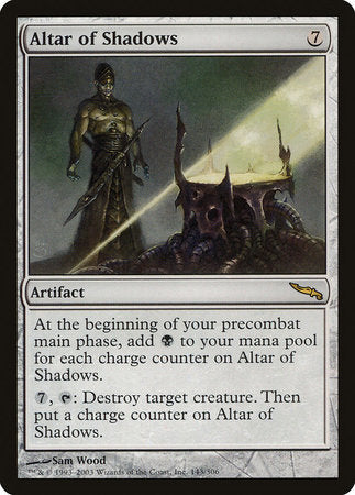 Altar of Shadows [Mirrodin] | Jomio and Rueliete's Cards and Comics