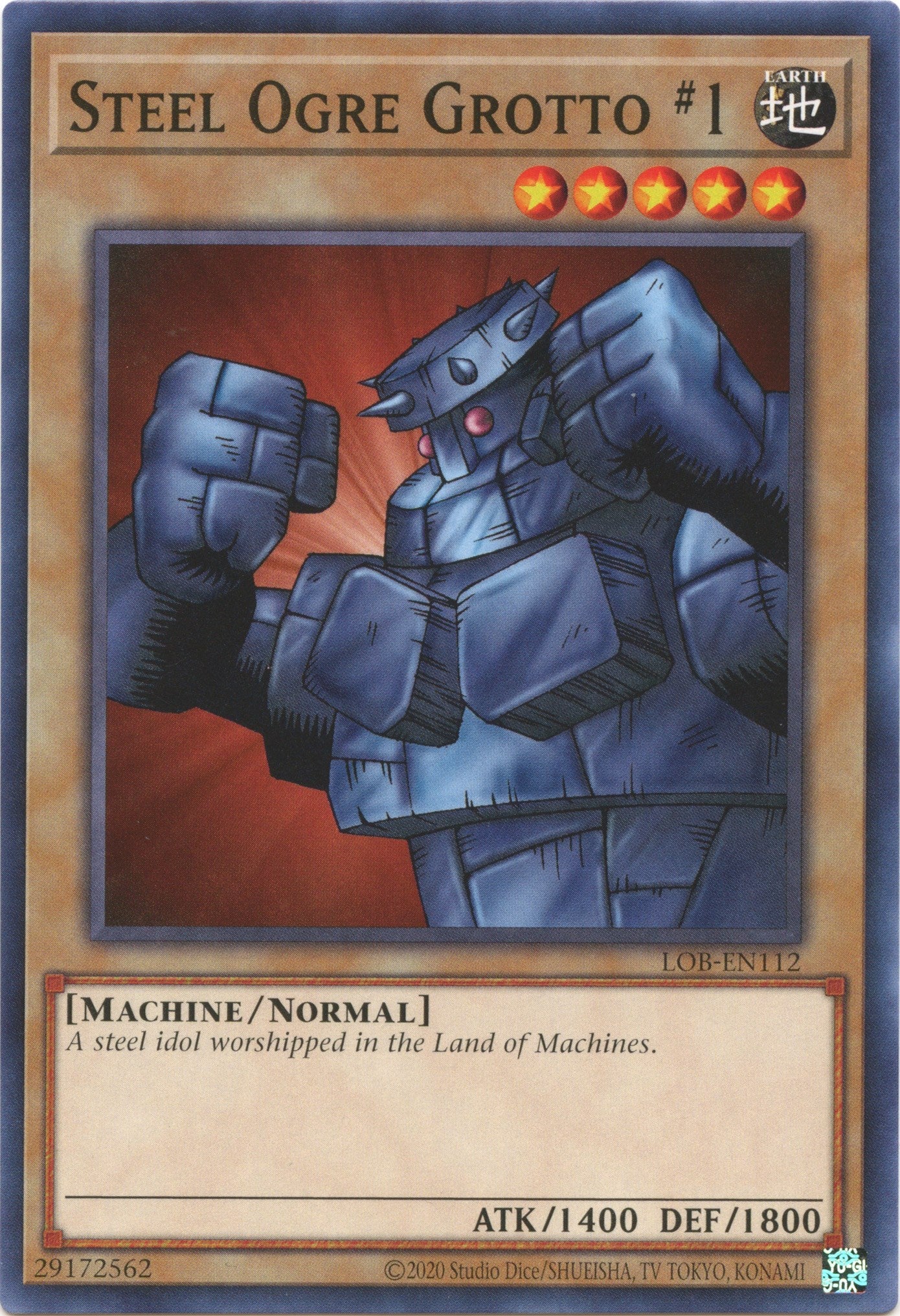 Steel Ogre Grotto #1 (25th Anniversary) [LOB-EN112] Common | Jomio and Rueliete's Cards and Comics