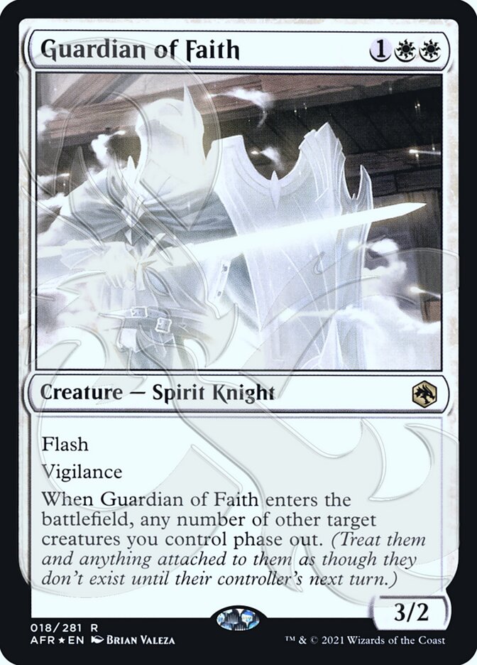 Guardian of Faith (Ampersand Promo) [Dungeons & Dragons: Adventures in the Forgotten Realms Promos] | Jomio and Rueliete's Cards and Comics