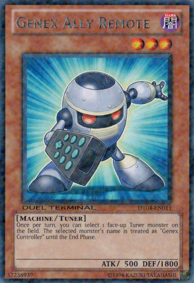 Genex Ally Remote [DT04-EN011] Rare | Jomio and Rueliete's Cards and Comics