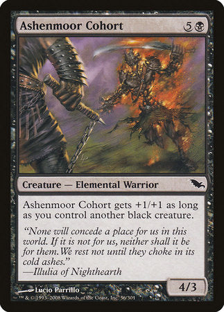 Ashenmoor Cohort [Shadowmoor] | Jomio and Rueliete's Cards and Comics