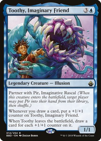 Toothy, Imaginary Friend [Battlebond] | Jomio and Rueliete's Cards and Comics