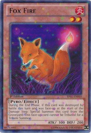 Fox Fire [BP01-EN010] Starfoil Rare | Jomio and Rueliete's Cards and Comics