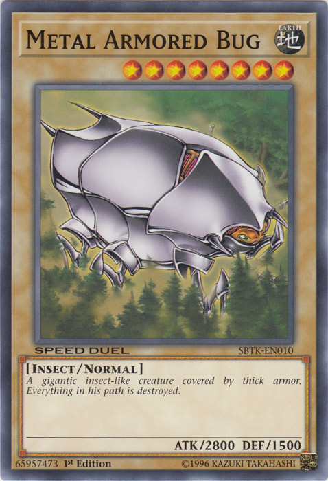 Metal Armored Bug [SBTK-EN010] Common | Jomio and Rueliete's Cards and Comics